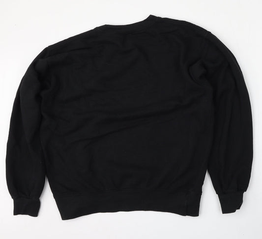 Womens UK Size 12 Looney Toons Black Pullover Sweatshirt