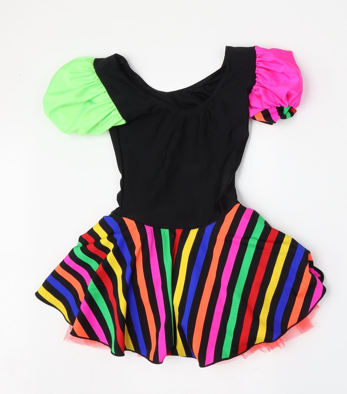 Dansek Dezines Girls Multicoloured  Nylon Trapeze & Swing  Size 12 Months  Round Neck  - Girls fancy dress