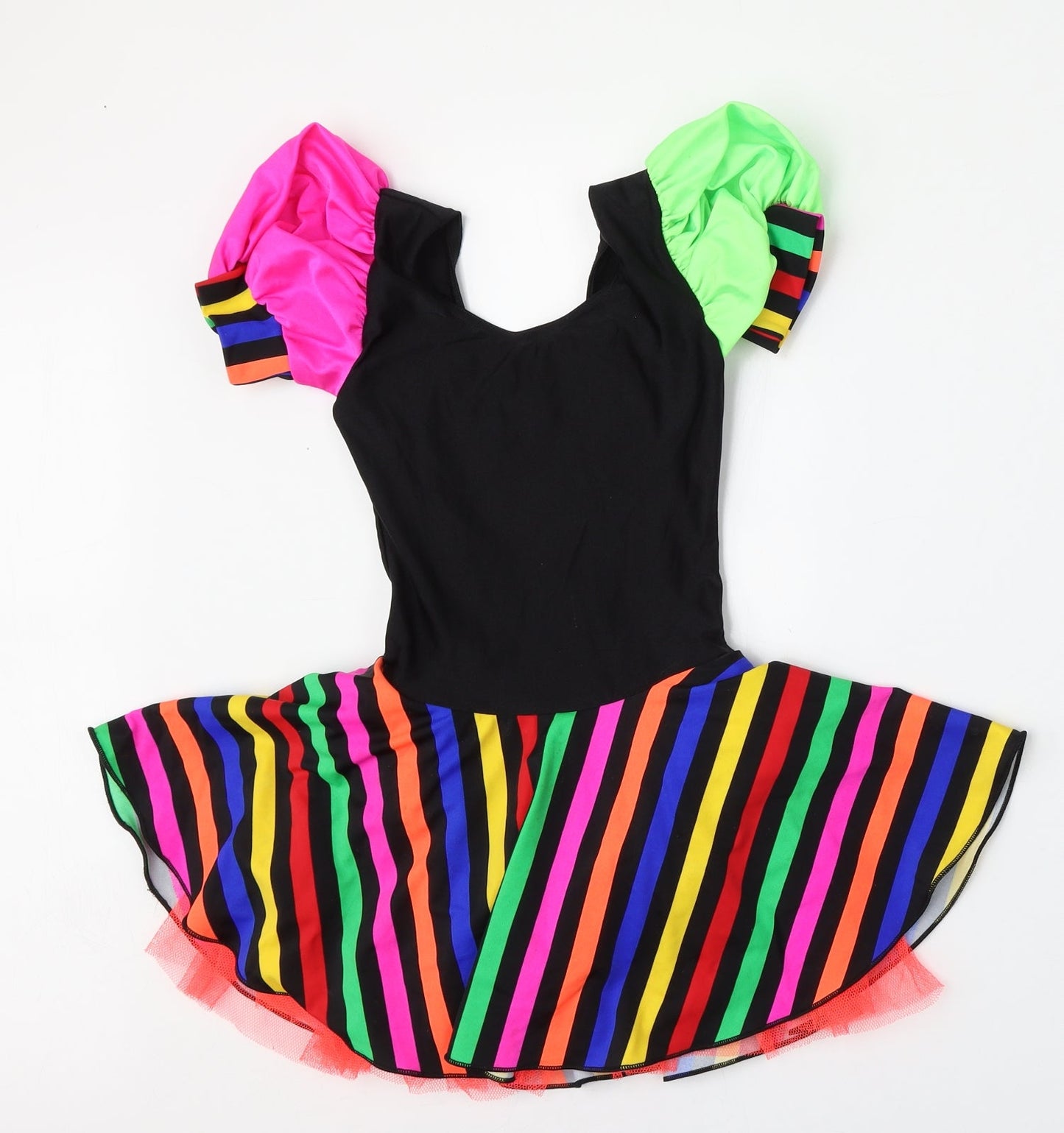 Dansek Dezines Girls Multicoloured  Nylon Trapeze & Swing  Size 12 Months  Round Neck  - Girls fancy dress