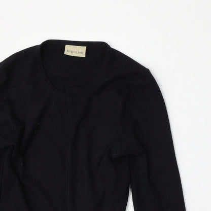 Womens UK Size S River Island Black Cardigan Jumper