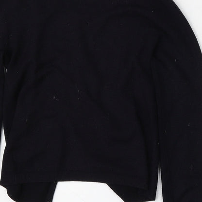 Womens UK Size S River Island Black Cardigan Jumper