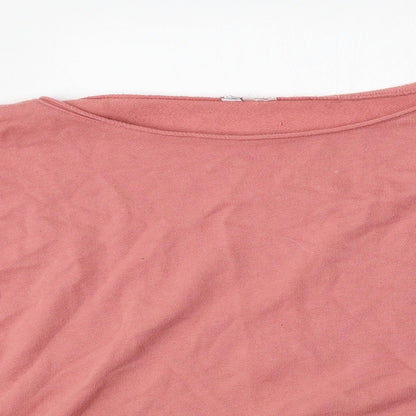 Womens UK Size L H&M Pink Pullover Jumper