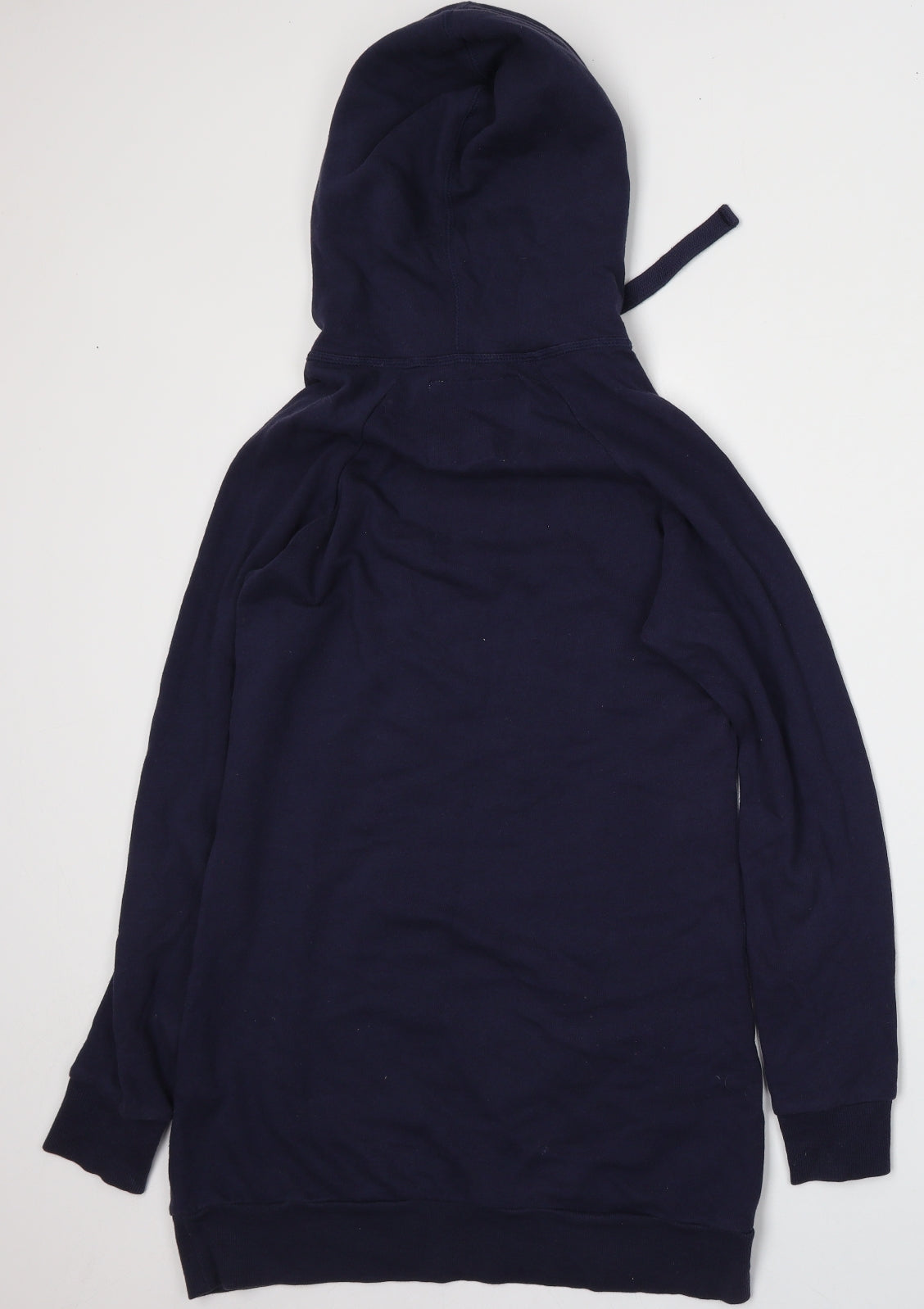 New Look Womens Blue  Cotton Pullover Hoodie Size 10