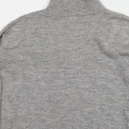 Womens UK Size S New Look Grey Pullover Jumper