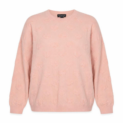 Womens UK Size 10 Topshop Pink Pullover Jumper
