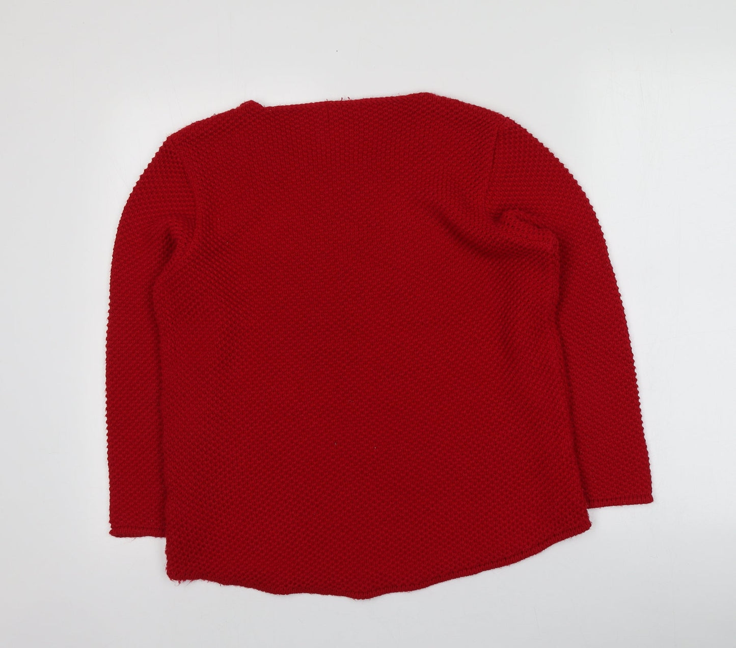 Womens UK Size L ENVY US Red Pullover Jumper