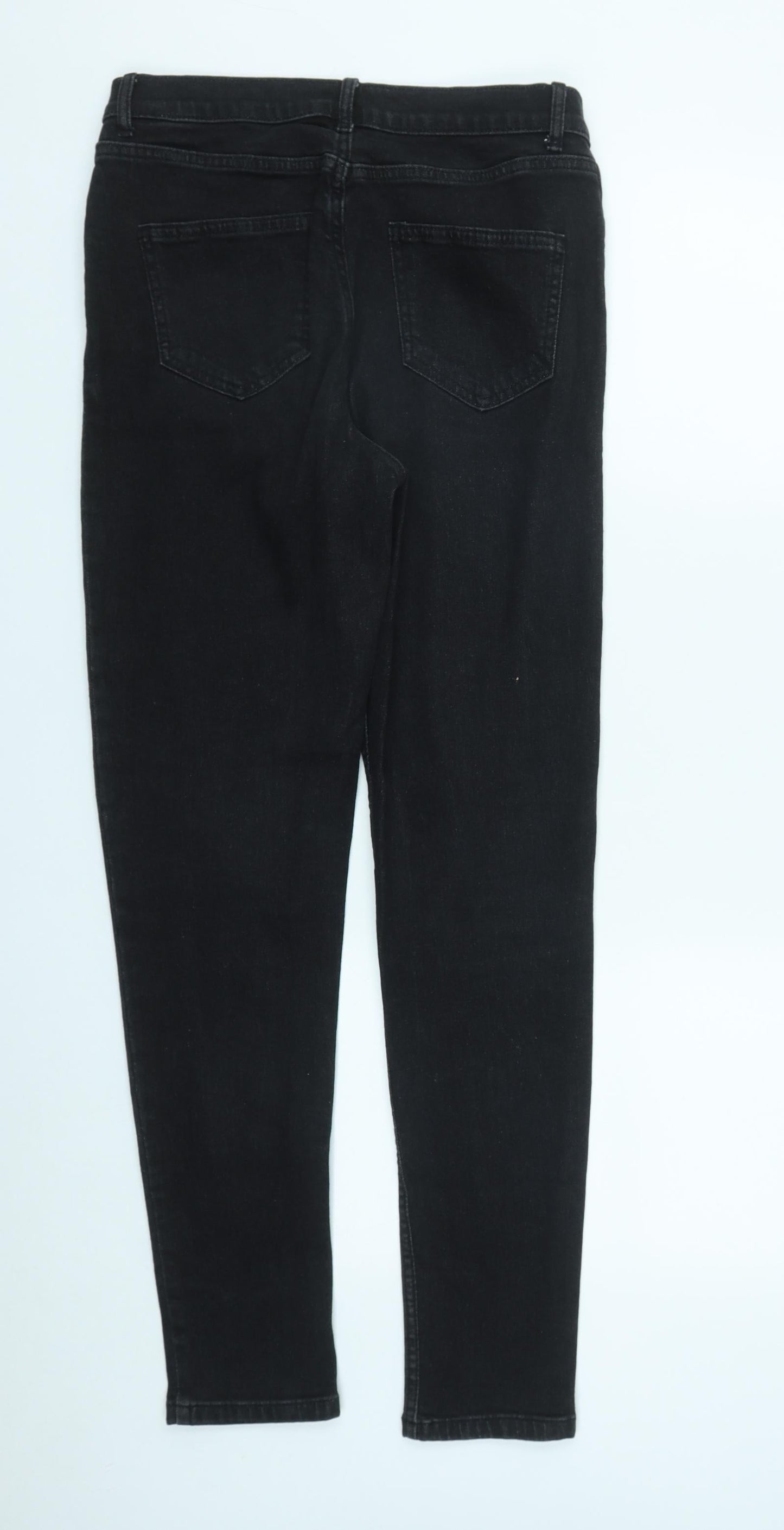 Womens UK Size 10 Marks and Spencer Regular Fit Skinny Black Jeans