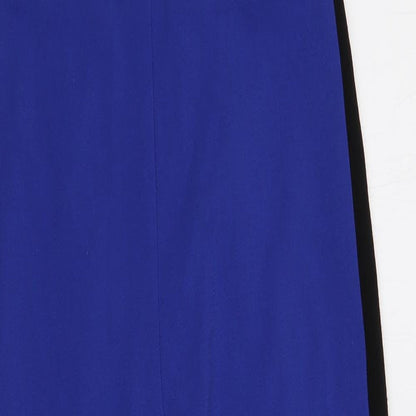 Missguided Womens Blue  Polyester Trousers Outfit/Set Size 10  Zip