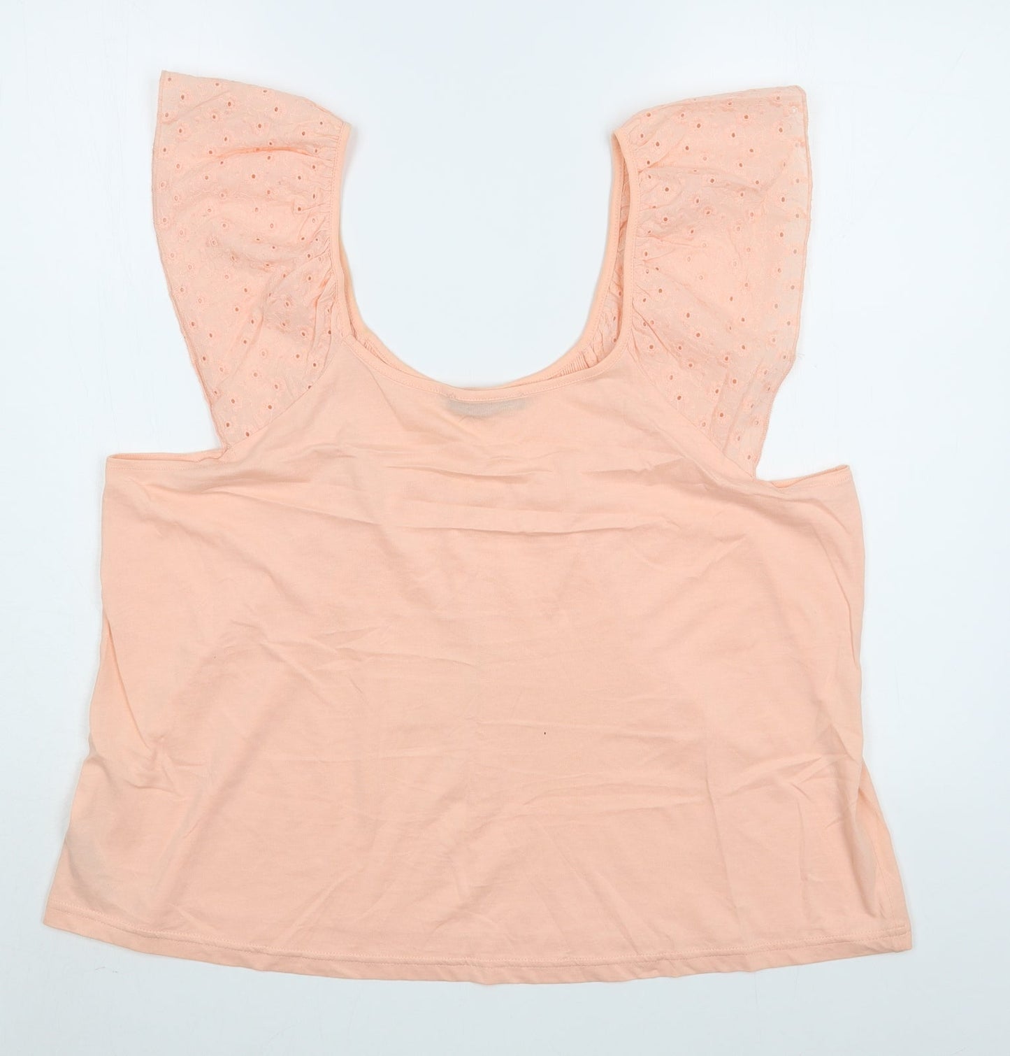 Womens UK Size L Dunnes Stores Pink Basic Blouse