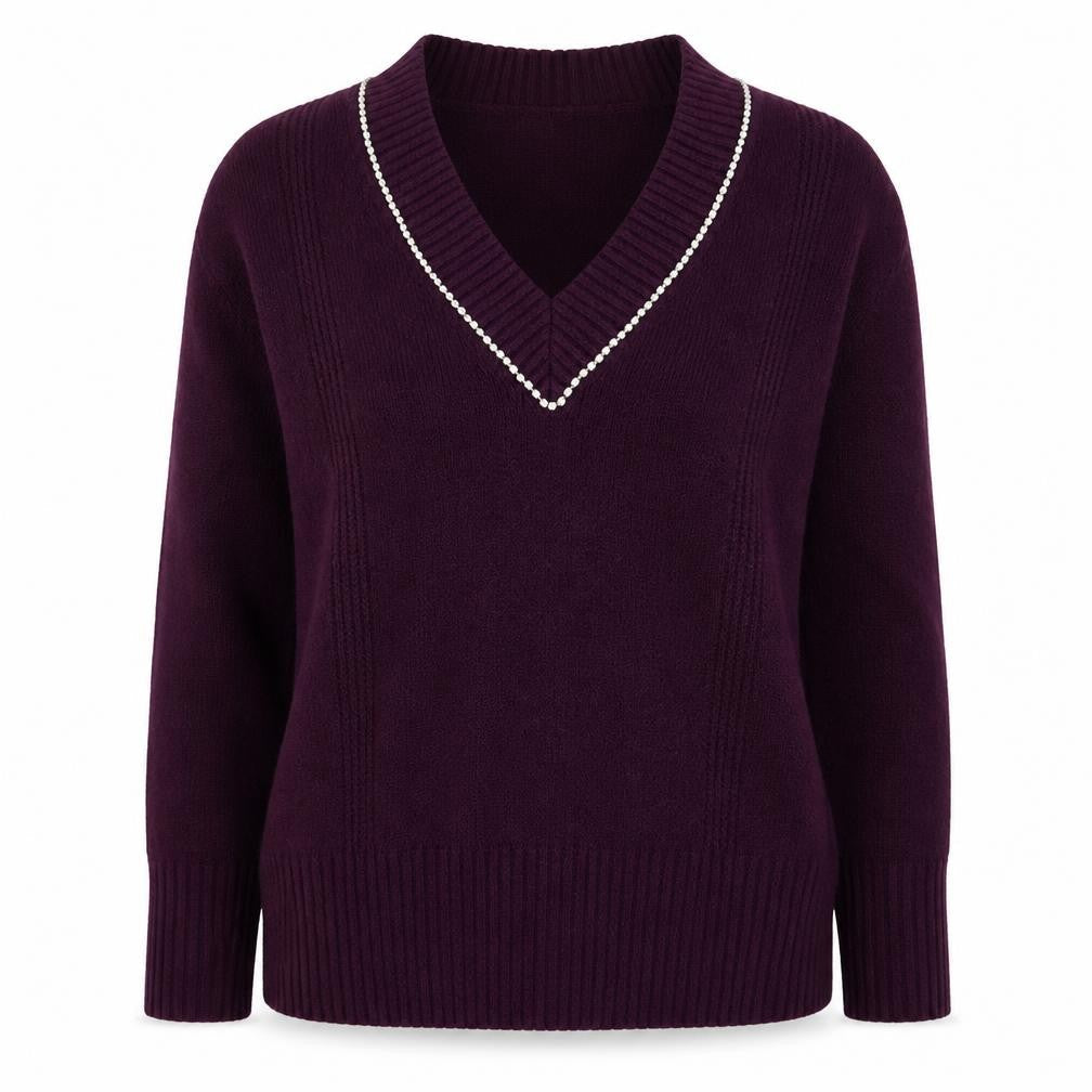 Womens UK Size S NEXT Purple Pullover Jumper