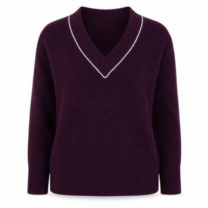 Womens UK Size S NEXT Purple Pullover Jumper