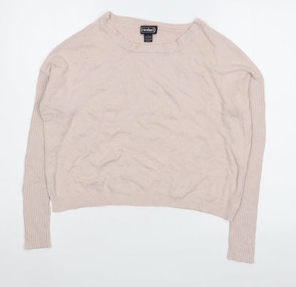 Womens UK Size L Cashel Pink Pullover Jumper