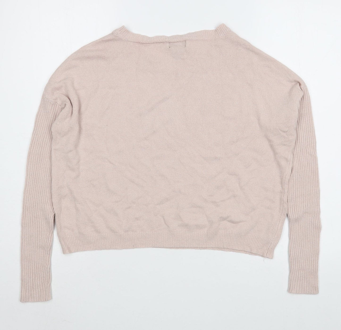 Womens UK Size L Cashel Pink Pullover Jumper