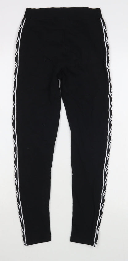 Umbro Womens Black  Cotton Jogger Leggings Size XS L25 in