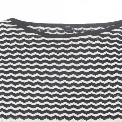 Womens UK Size 10 River Island White Pullover Jumper