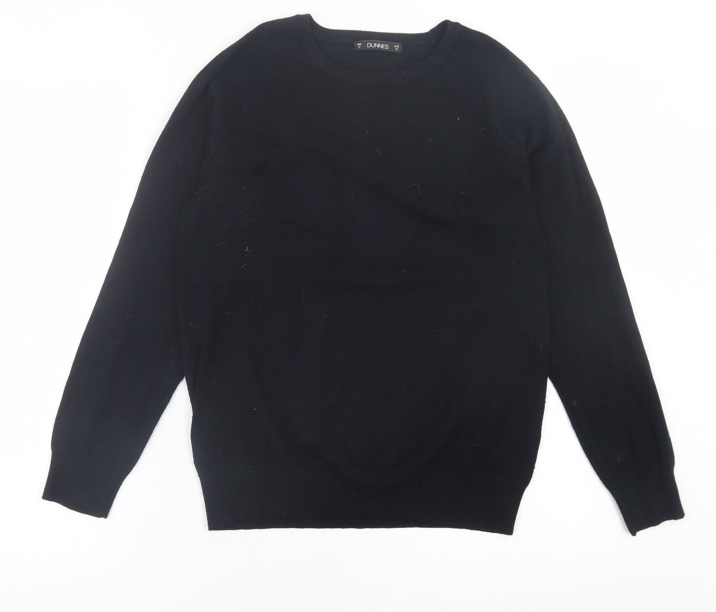 Womens UK Size M Dunnes Stores Black Pullover Jumper