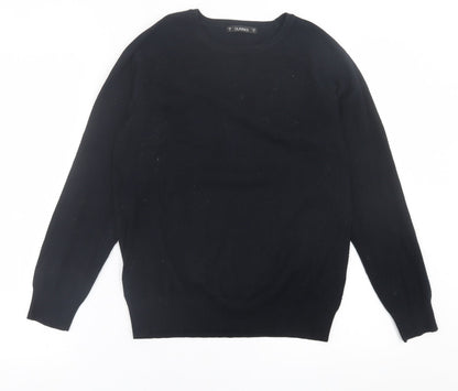 Womens UK Size M Dunnes Stores Black Pullover Jumper