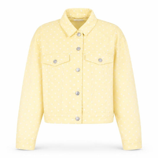 Womens UK Size 8 Topshop Yellow Jacket