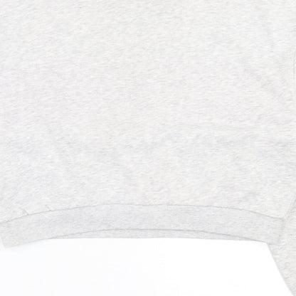 H&M Womens Grey  Cotton Pullover Sweatshirt Size S  Zip - California
