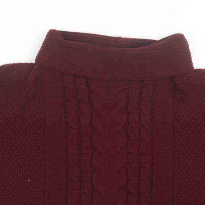 Womens UK Size One Size NEXT Purple Cape Jumper