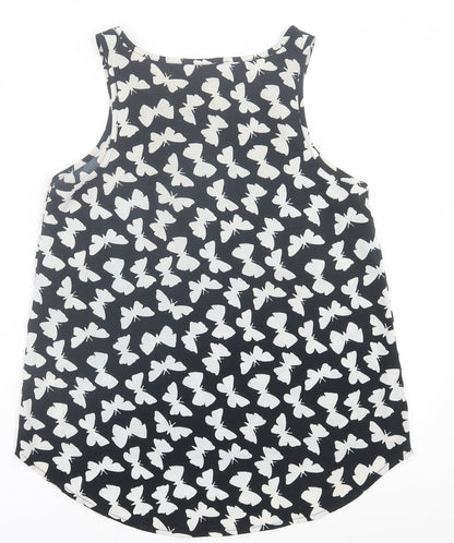 Womens UK Size 10 Atmosphere Black Basic Tank
