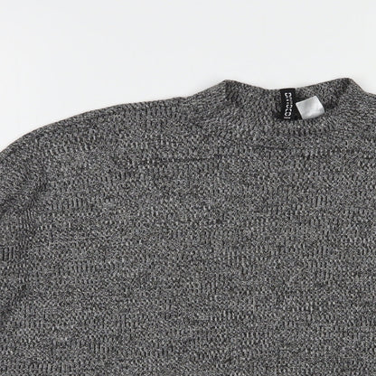Womens UK Size S H&M Grey Pullover Jumper