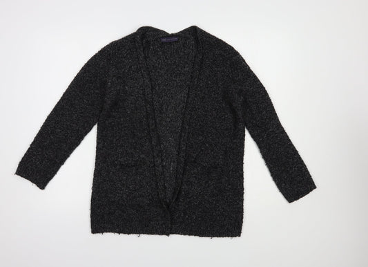Womens UK Size S Marks and Spencer Grey Cardigan Jumper