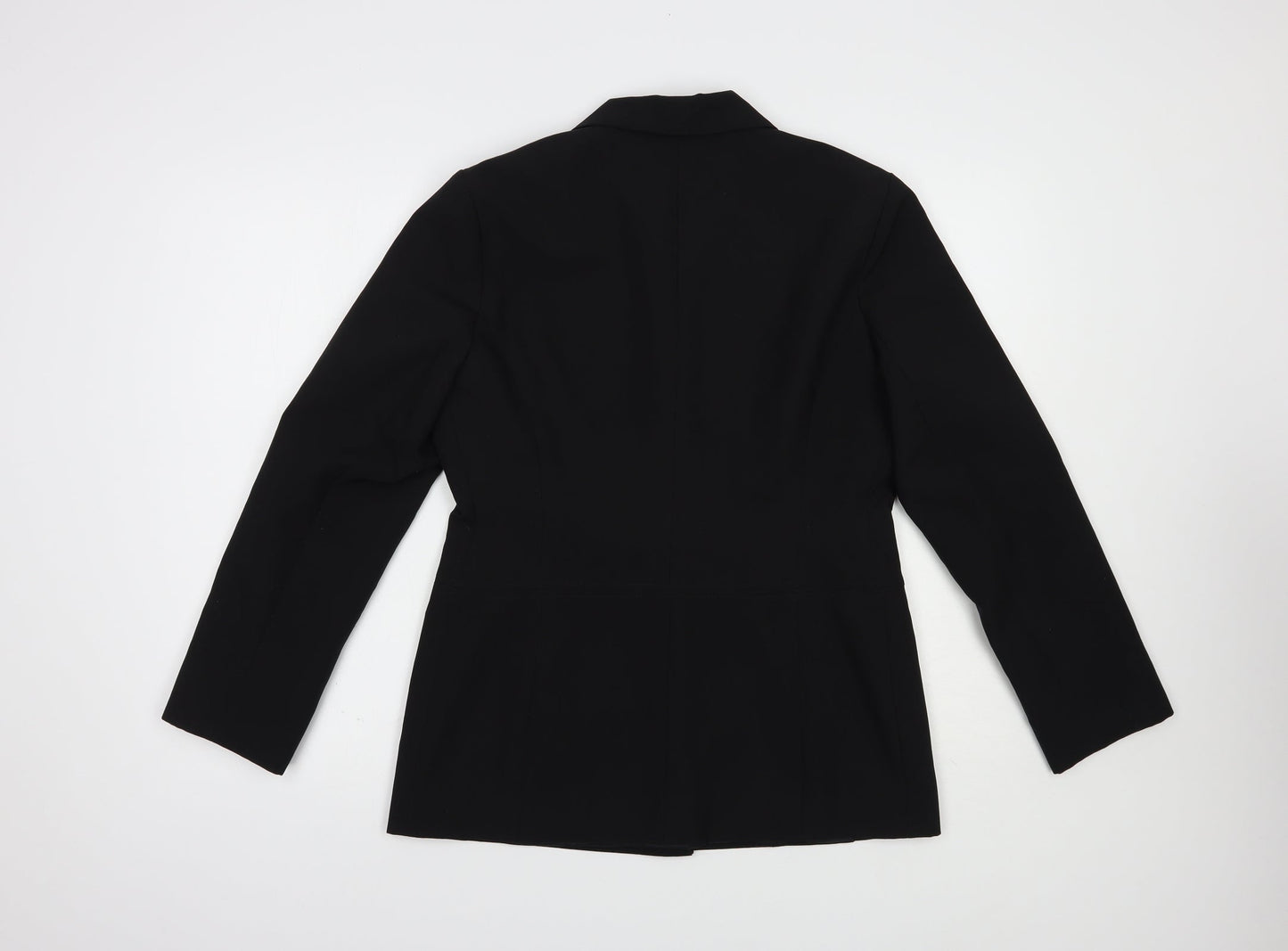 New Look Womens Black   Jacket Blazer Size 12  Button