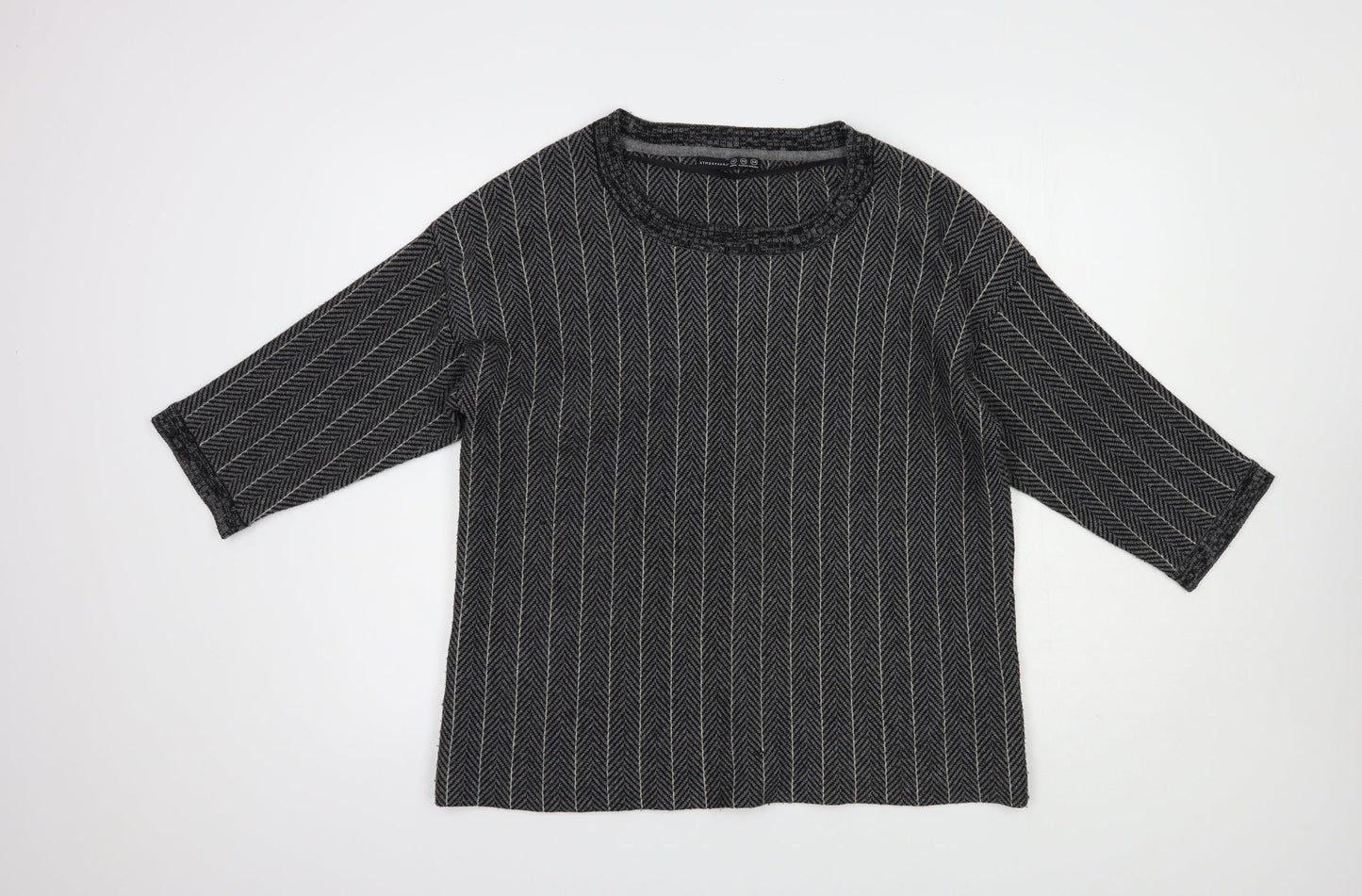 Womens UK Size 12 Atmosphere Grey Pullover Jumper