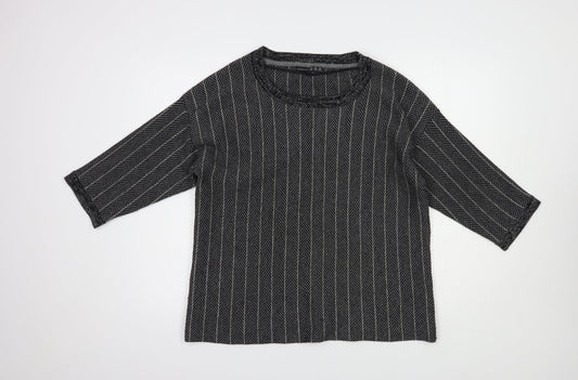 Womens UK Size 12 Atmosphere Grey Pullover Jumper