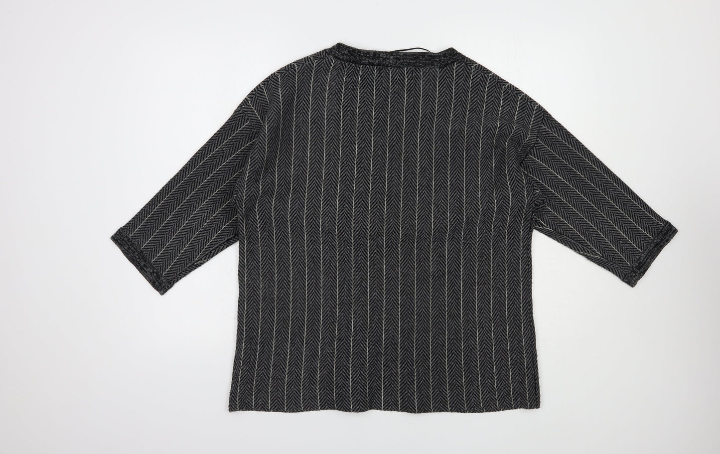 Womens UK Size 12 Atmosphere Grey Pullover Jumper