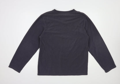 Urban Spirit Mens Grey  Polyester Pullover Sweatshirt Size S