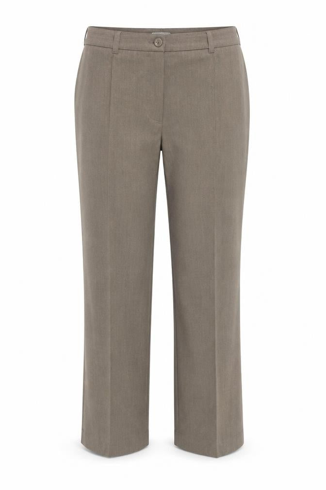 Womens UK Size 16 Classics Regular Fit Dress Pants Brown Trousers