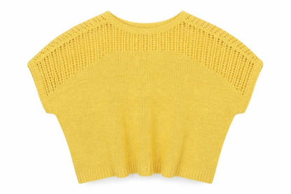 Womens UK Size M Peacocks Yellow Pullover Jumper