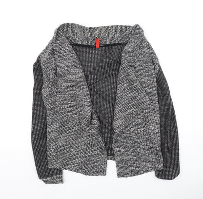 Womens UK Size M Preworn Grey Cardigan Jumper