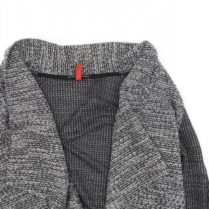 Womens UK Size M Preworn Grey Cardigan Jumper