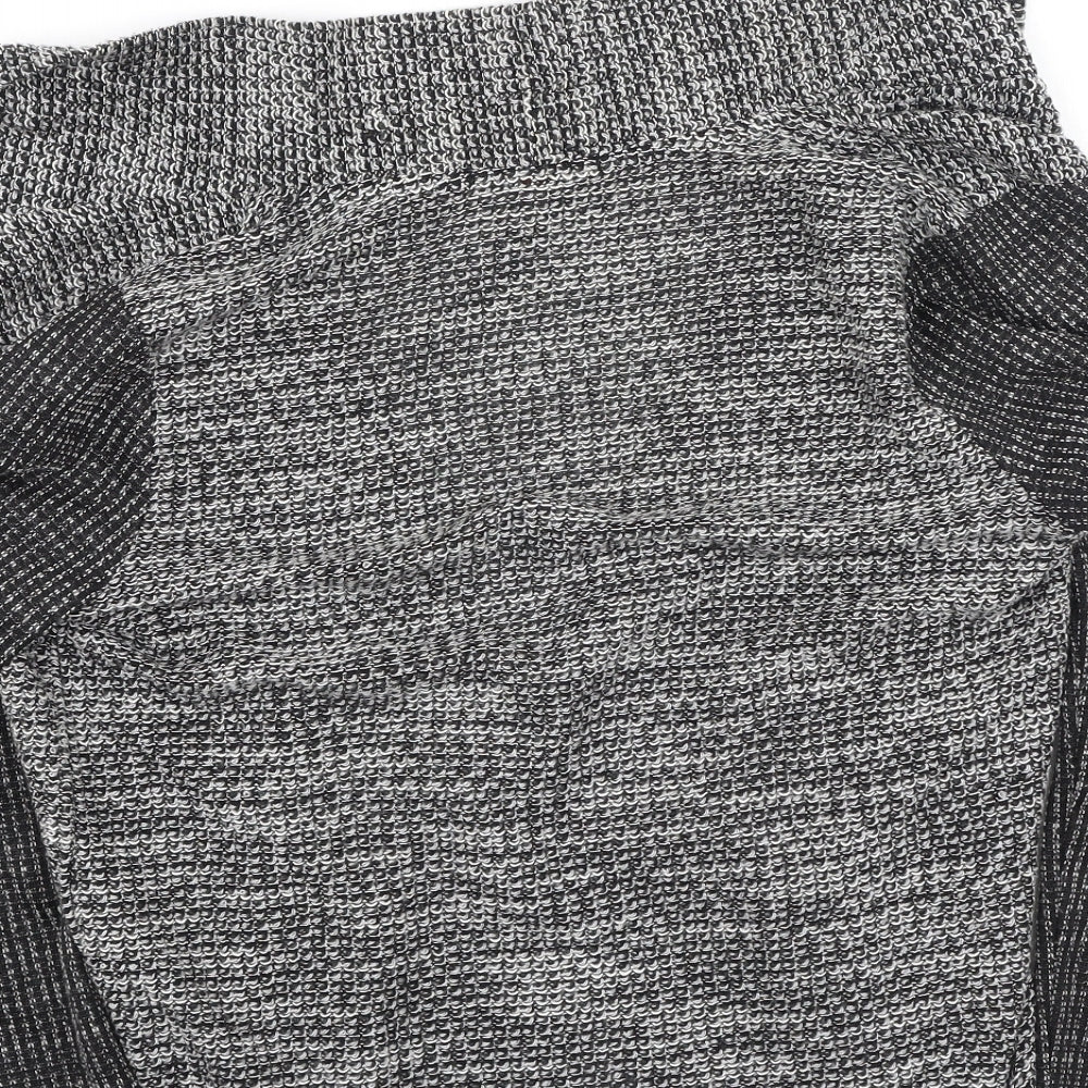 Womens UK Size M Preworn Grey Cardigan Jumper