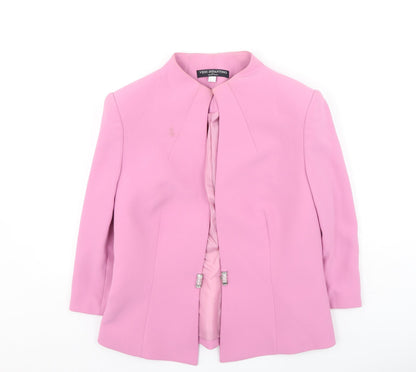 Venini Womens Pink   Jacket Poncho Size 10