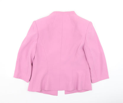 Venini Womens Pink   Jacket Poncho Size 10