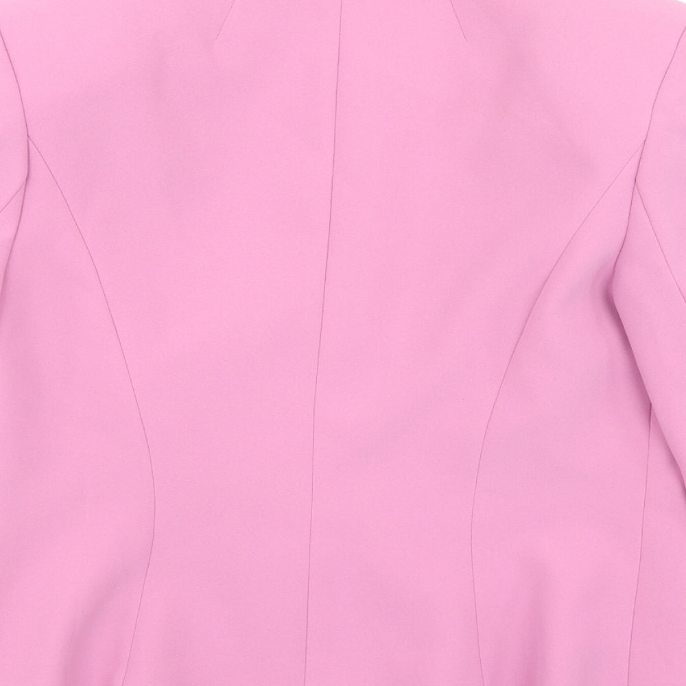Venini Womens Pink   Jacket Poncho Size 10