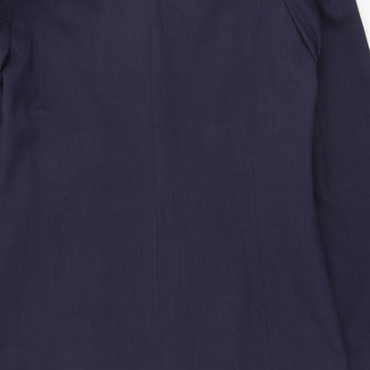 Kit Womens Blue  Polyester Fit & Flare  Size 12  V-Neck
