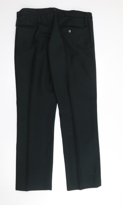 Womens UK Size 36 in Preworn Regular Fit  Green Trousers