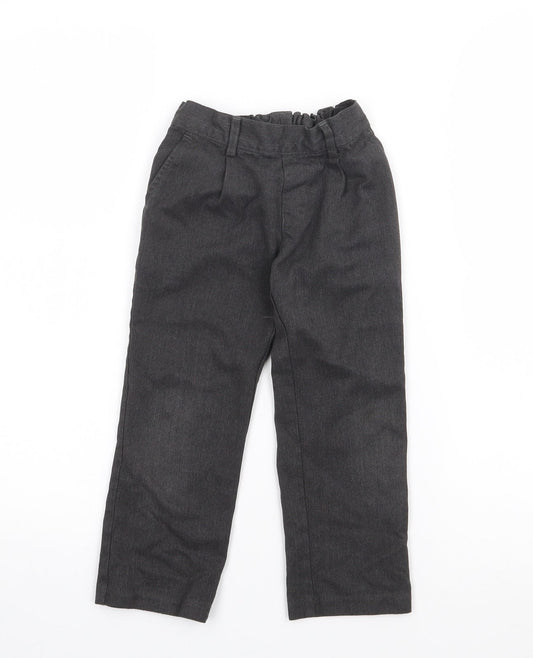 F&F Boys Grey  Polyester Capri Trousers Size 3-4 Years  Regular