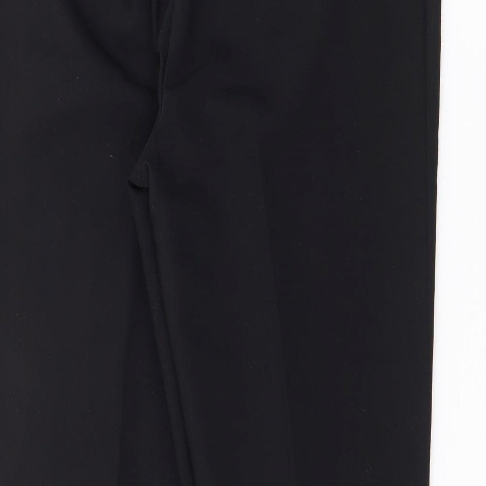 Womens UK Size 10 Papaya Regular Fit  Black Trousers
