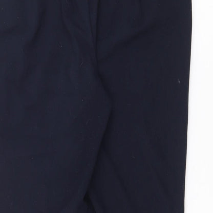 Classic Womens Blue  Polyester Trousers  Size 12 L29 in Regular