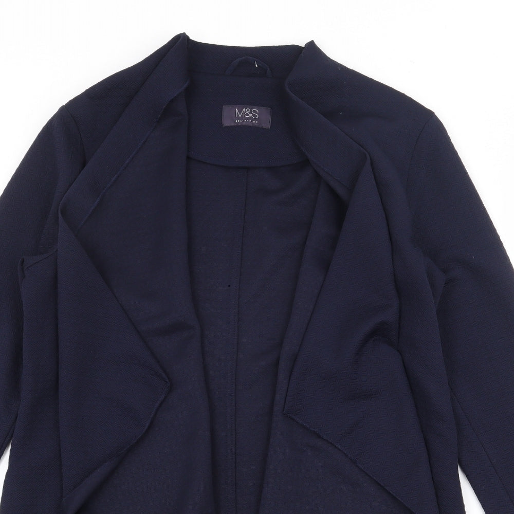 Womens UK Size 10 Marks and Spencer Blue Jacket