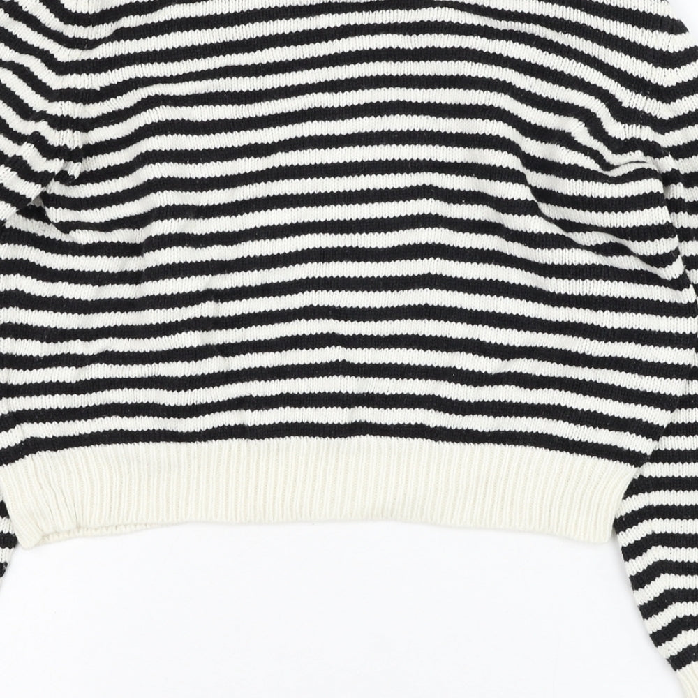 Womens UK Size 8 H&M White Pullover Jumper