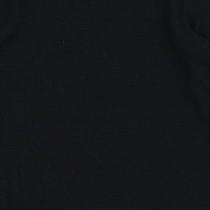 Mens UK Size M River Island Black Pullover Sweatshirt