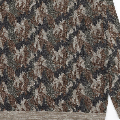 Womens UK Size 10 NEXT Brown Pullover Jumper