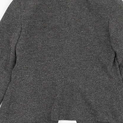 Principles Womens Grey   Jacket Blazer Size 8  Button